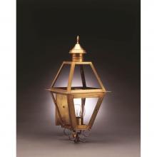 Northeast Lantern 1011-DB-CIM-CLR - Wall Dark Brass Medium Base Socket With Chimney Clear Glass