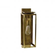 Northeast Lantern 11631-AB-MED-CLR - Small Downtown Wall Light