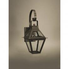 Northeast Lantern 2217-DB-MED-CLR - Bracket Wall Dark Brass Medium Base Socket Clear Glass