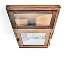 Northeast Lantern 4104-DB-MED-CLR - Flush Dark Brass Medium Base Socket Clear Glass