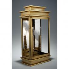 Northeast Lantern 8831-DB-LT2-CLR - Wall Dark Brass 2 Candelabra Sockets Clear Glass