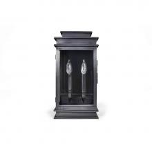 Northeast Lantern 8831-DB-LT2-CLR-PM - Wall Dark Brass 2 Candelabra Sockets Clear Glass Plain Mirror