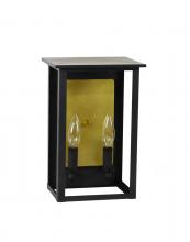 Northeast Lantern 8991R-VG-LT2-SMG-BR85 - Large Ashford With Rectangle Reflector Wall Mount Light