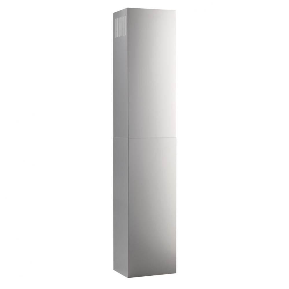 Optional Flue Extension for EW58 Broan Elite Range Hoods in Stainless Steel