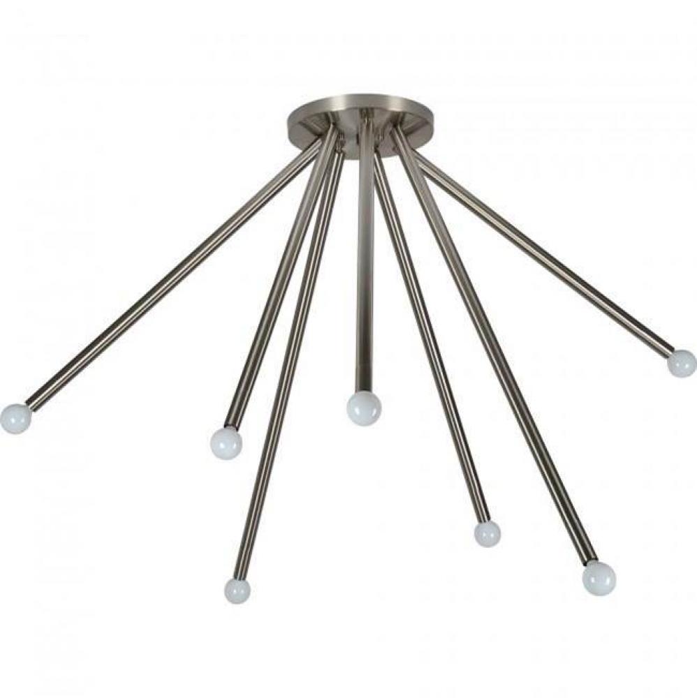 Speron Ceiling Fixture - 34''H x 10''W adj. x 10''D