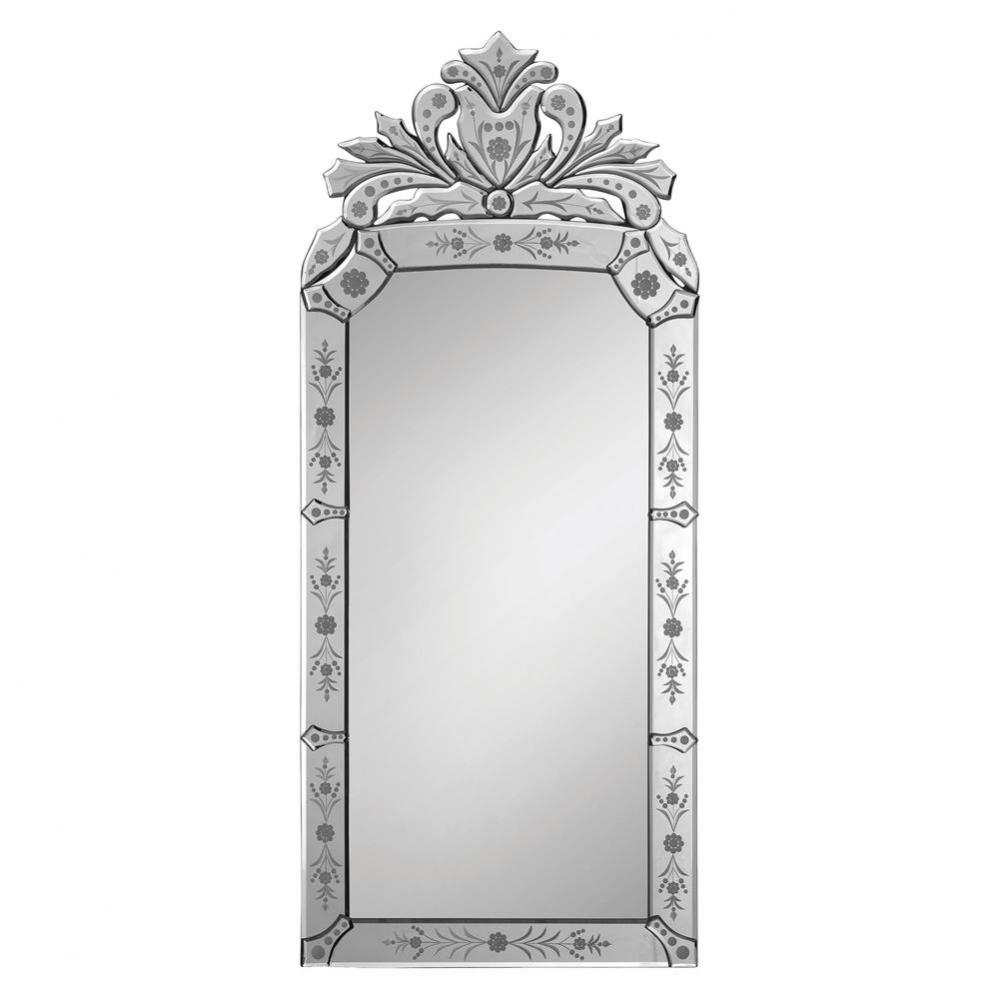 Etched Mirror - Venetian Design