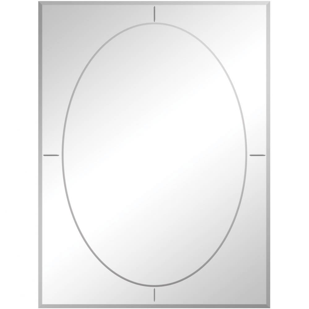 Beveled Rectangular Mirror