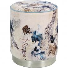 Renwil CHA062 - Printed Artwork,Piping Stool