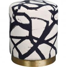 Renwil CHA064 - Printed Artwork Stool