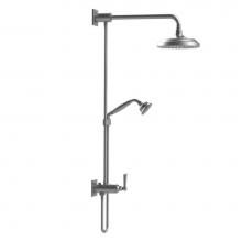 Rubinet Canada 4UHX1CHCH - Wall Mnt Div,Slide Bar,S/Head