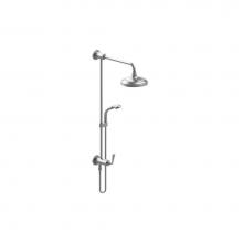 Rubinet Canada 4UJS1CHCH - Wall Mnt Div,Slide Bar,S/Head