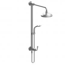 Rubinet Canada 4UJS2CHCH - Wall Mnt Div,Slide Bar,S/Head