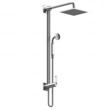 Rubinet Canada 4URT1CHMB - Wall Mnt Div,Slide Bar,S/Head
