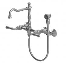 Rubinet Canada 8XRVLCHCH - Wall Mnt Kitchen Bridge W/Hhs