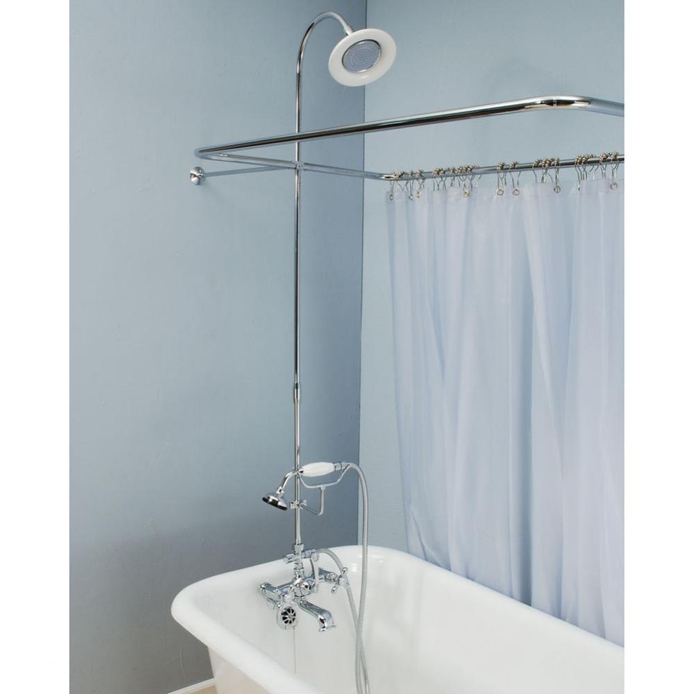 Chrome Shower Enclosure Set