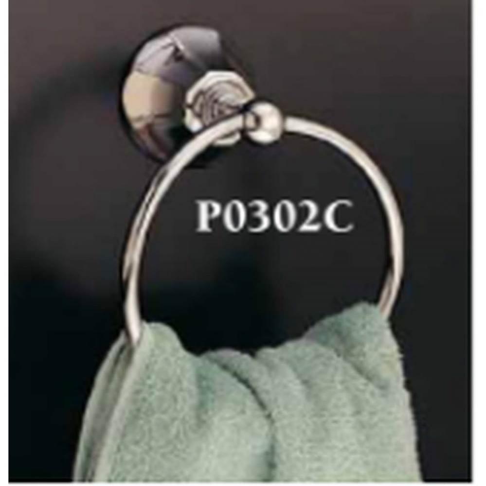 Chrome Mississippi Towel Ring