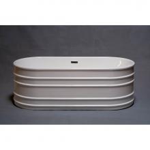 Strom Living P1152N - The Meredith 66'' Acrylic Tub