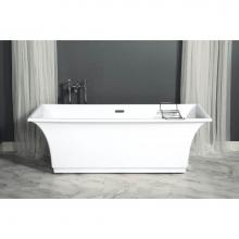 Strom Living P1154S - The Elizabeth 70'' Acrylic Tub