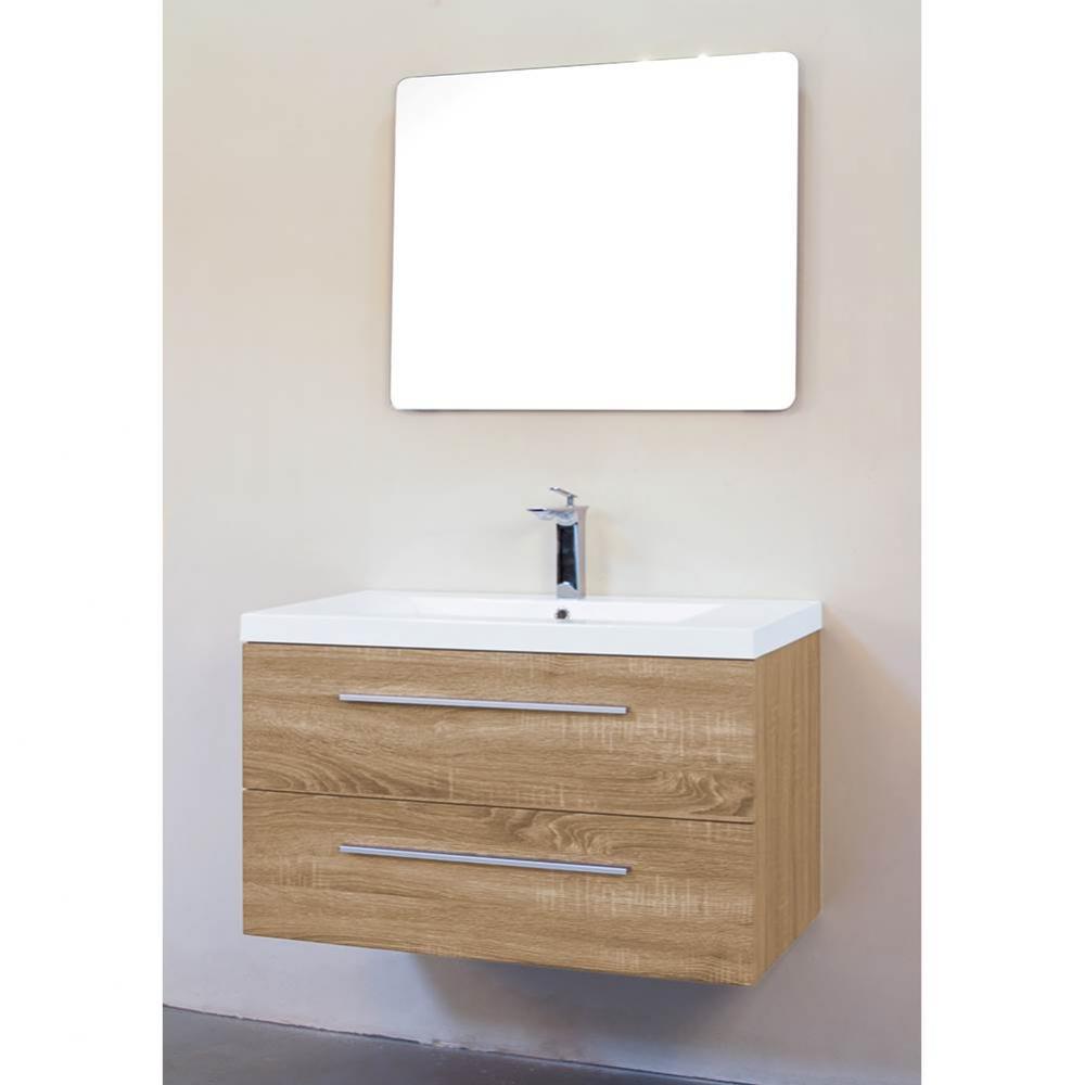 Atom 36'' wall-mount single-sink