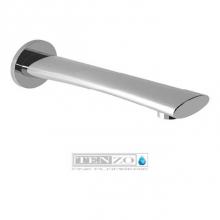 Tenzo BS-306 - Wall mount spout 22cm [8-1/2in]brass chrome