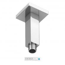 Tenzo SA-702-CR - Shwr arm ceiling square 10cm (4in) chrome