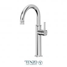 Tenzo ALY12-CR - Alyss Single Hole Tall Lavatory Faucet Chrome