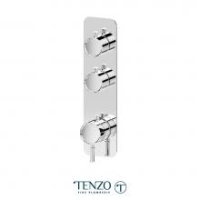 Tenzo F-ALYT42-CR - Extenza Valve Trims Alyss Thermo. 2 Functions Chrome