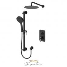 Tenzo BEPB32-20111-C-MB-BN - T-Box Kit 2 Fcts Pres Bal Bellacio-C Matte Black / Brushed Nickel