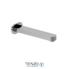 Tenzo BS-305-CR - Wall Mount Spout 18Cm (7In) Brass Chrome