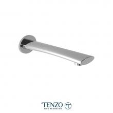 Tenzo BS-306-CR - Wall Mount Spout 22Cm (8-1/2In)Brass Chrome