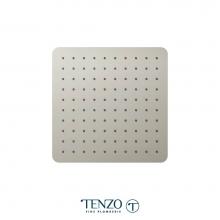 Tenzo CSH-10-Q-BN - Ceiling shower head 25x25cm (10po) brushed nickel