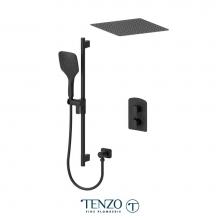 Tenzo DEPB32-21165-MB - Delano T-Box Kit 2 Functions Pres Bal Matte Black Finish