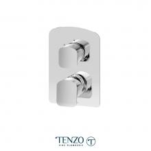 Tenzo F-DEPB32-CR - T-Box Valve Trims Pres Bal 2 Functions Diverter Chrome