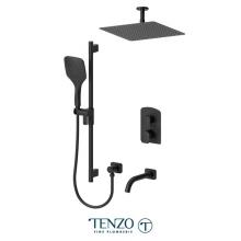 Tenzo F-DEPB33-511325-MB - Trim For Delano T-Box Kit 3 Functions Pres Bal Matte Black Finish