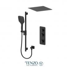 Tenzo F-DET42-23166-MB - Trim For Delano Extenza Kit 2 Functions Thermo Matte Black Finish