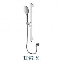 Tenzo KRD-33196-CR - Sliding Bar Kit With Elbow Chrome