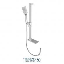 Tenzo KRDT-3412-CR - Sliding Bar Kit With Shelf Chrome