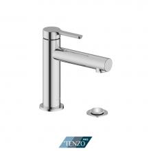 Tenzo MY11-P-CR - Mylo Single Hole Lavatory Faucet Chrome With Drain (Overflow)