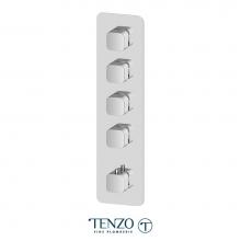 Tenzo F-QUT44-CR - Extenza Valve Trims Quantum Thermo. 3 Functions Chrome