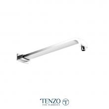 Tenzo SA-502-CR - Shwr Arm Wall Mount 40Cm (16In) Brass Chrome