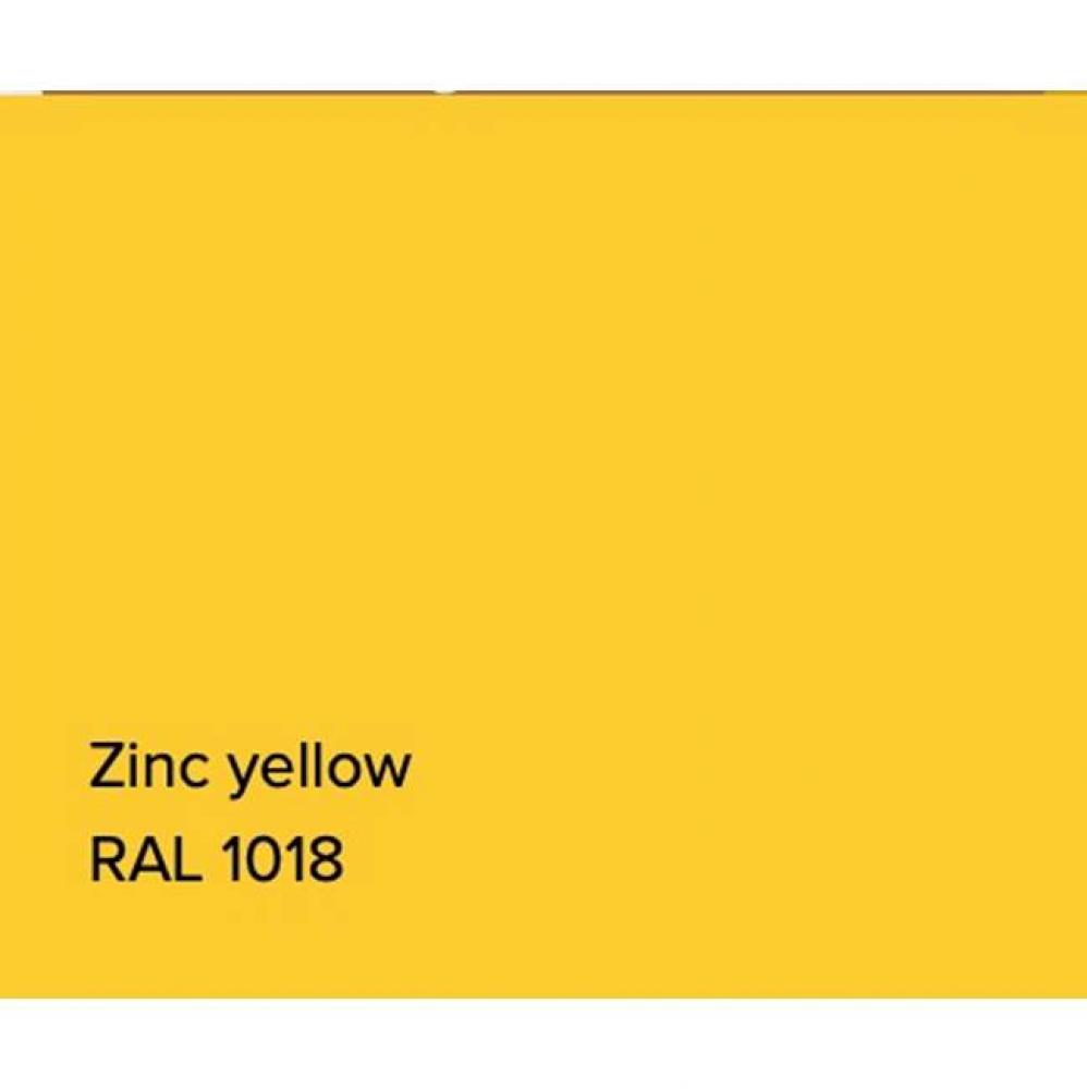 RAL Bathtub Zinc Yellow Matte