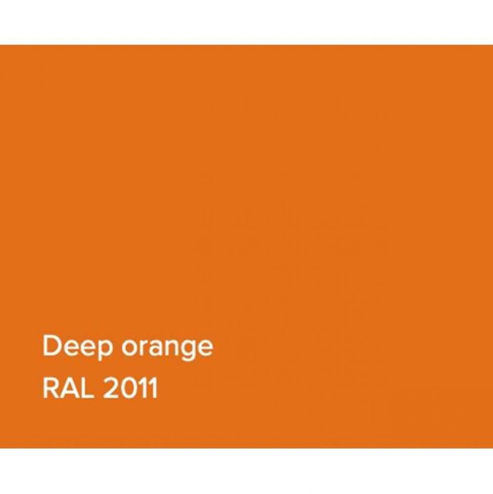 RAL Bathtub Deep Orange Gloss