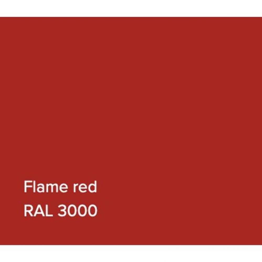 RAL Basin Flame Red Matte