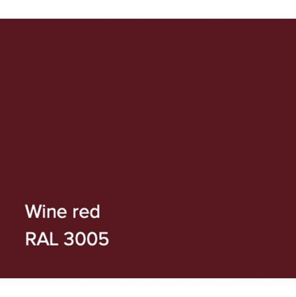 RAL Bathtub Wine Red Matte