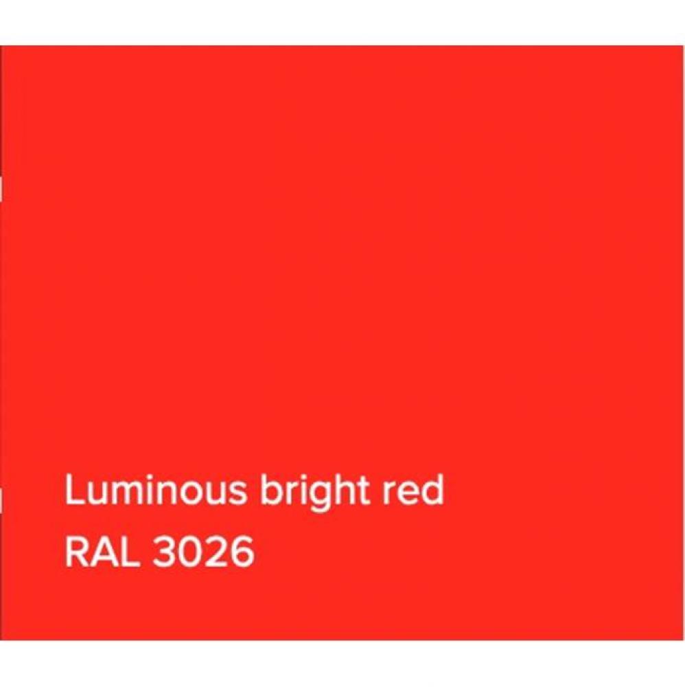 RAL Bathtub Luminous Bright Red Gloss