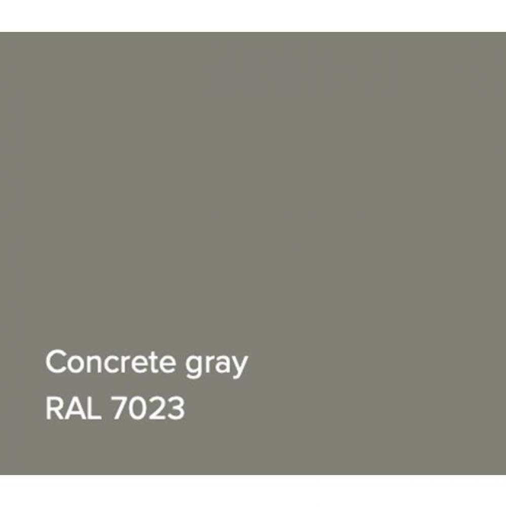 RAL Bathtub Concrete Grey Gloss