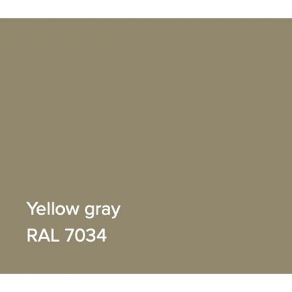 RAL Bathtub Yellow Grey Gloss