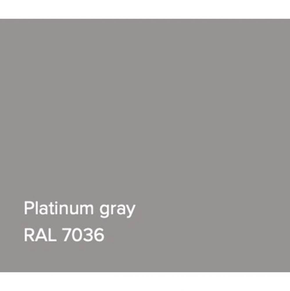 RAL Bathtub Platinum Grey Gloss