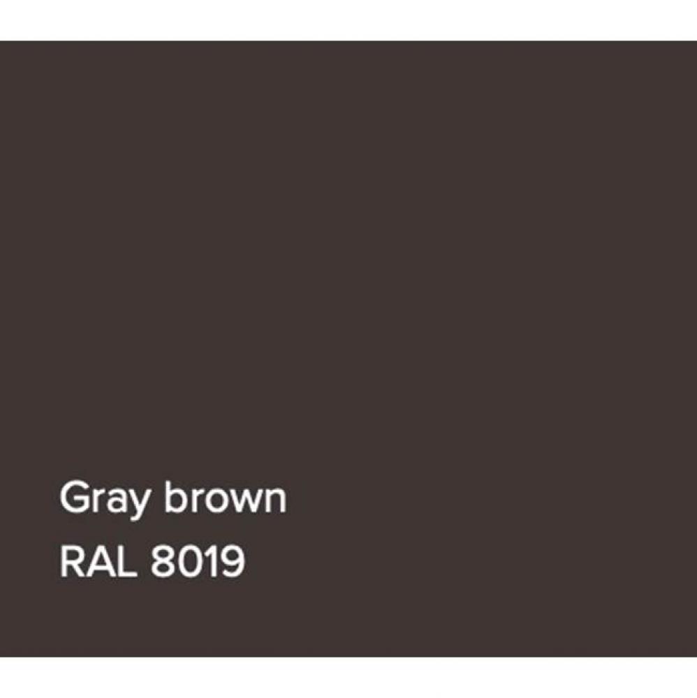 RAL Bathtub Grey Brown Matte