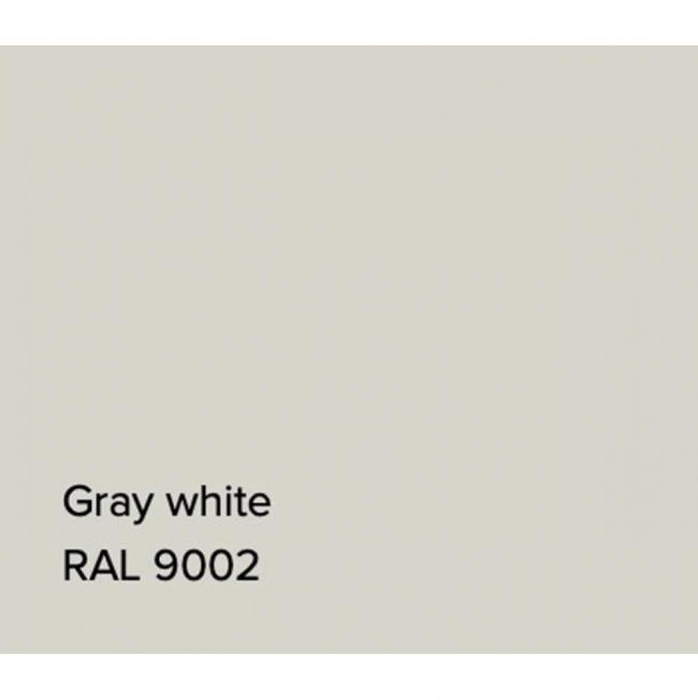 RAL Basin Grey White Matte